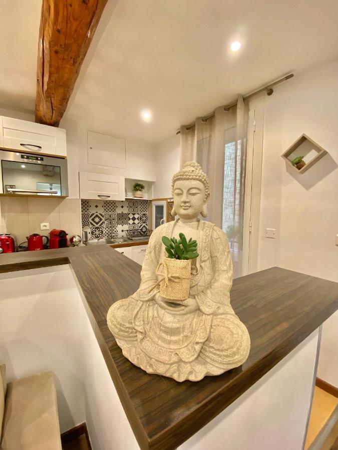 Le Rue Longue Lägenhet Menton Exteriör bild