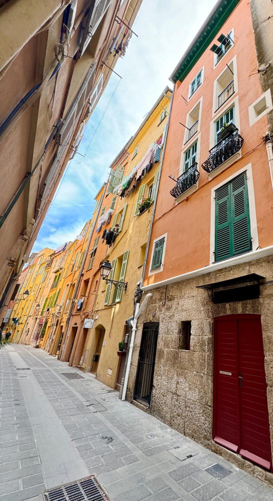 Le Rue Longue Lägenhet Menton Exteriör bild