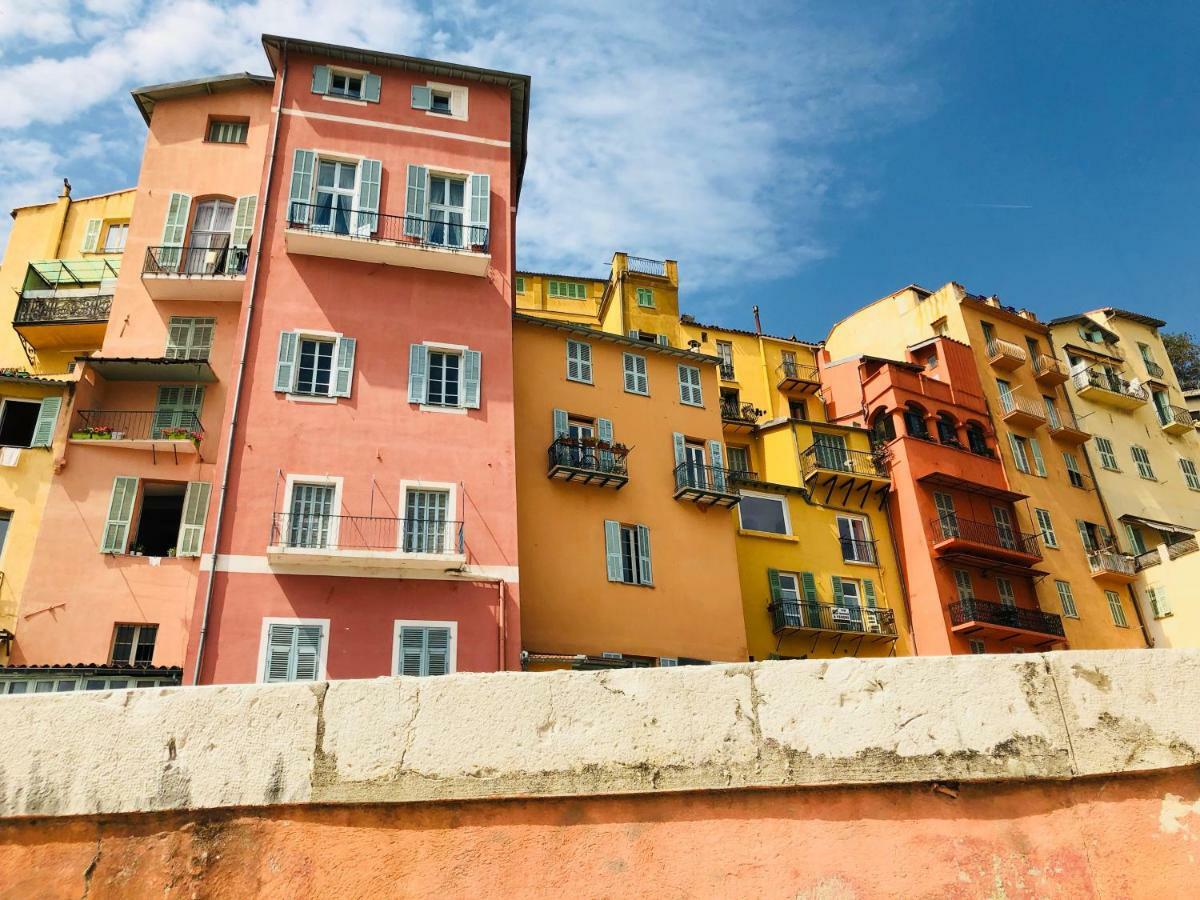 Le Rue Longue Lägenhet Menton Exteriör bild