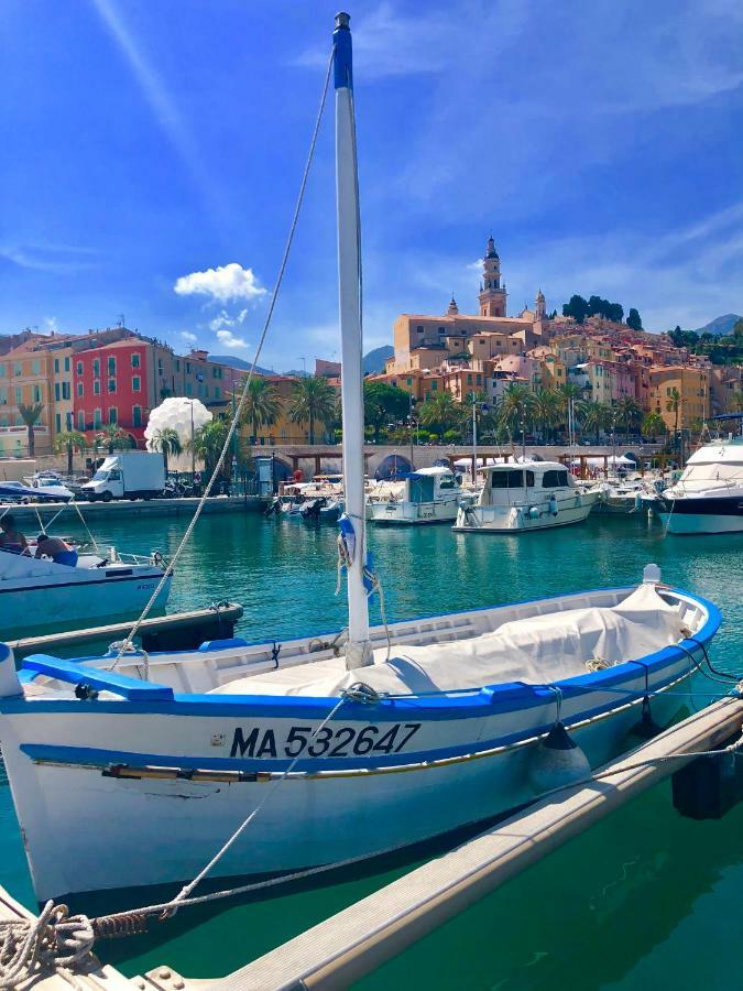 Le Rue Longue Lägenhet Menton Exteriör bild