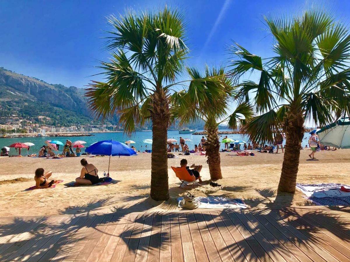 Le Rue Longue Lägenhet Menton Exteriör bild